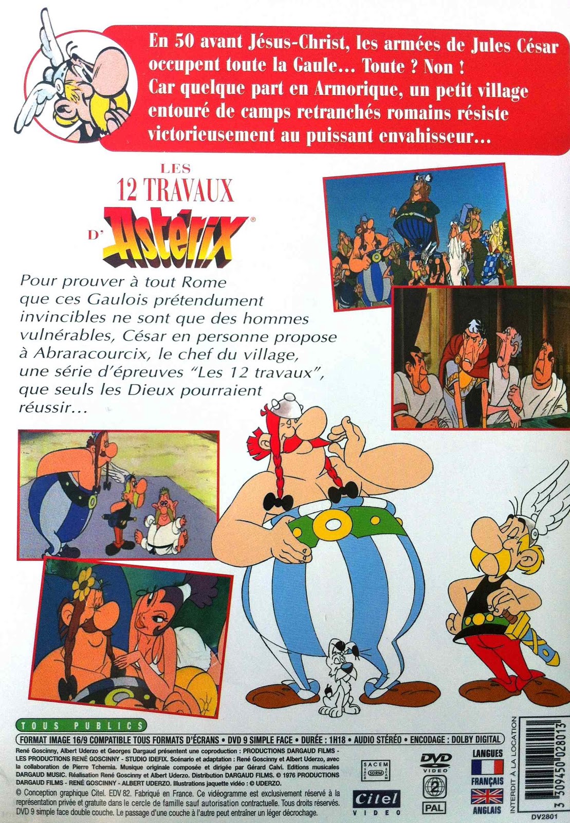 Grand jeu Les 12 travaux dAstérix Le Coin des animateurs