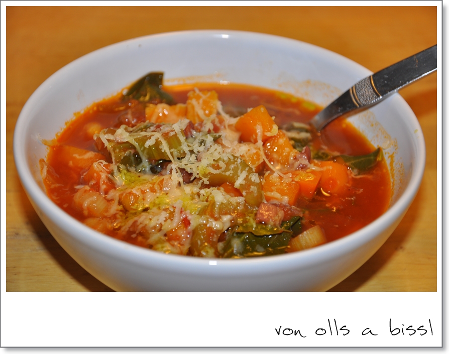 Minestrone nach Jamie Oliver