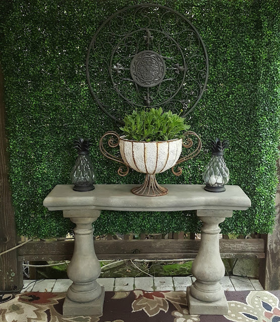 Sprucing Up Our Study Deck Life And Linda Sprucing Up Our Study Deck Life And Linda, Elle Stonecast Console Table