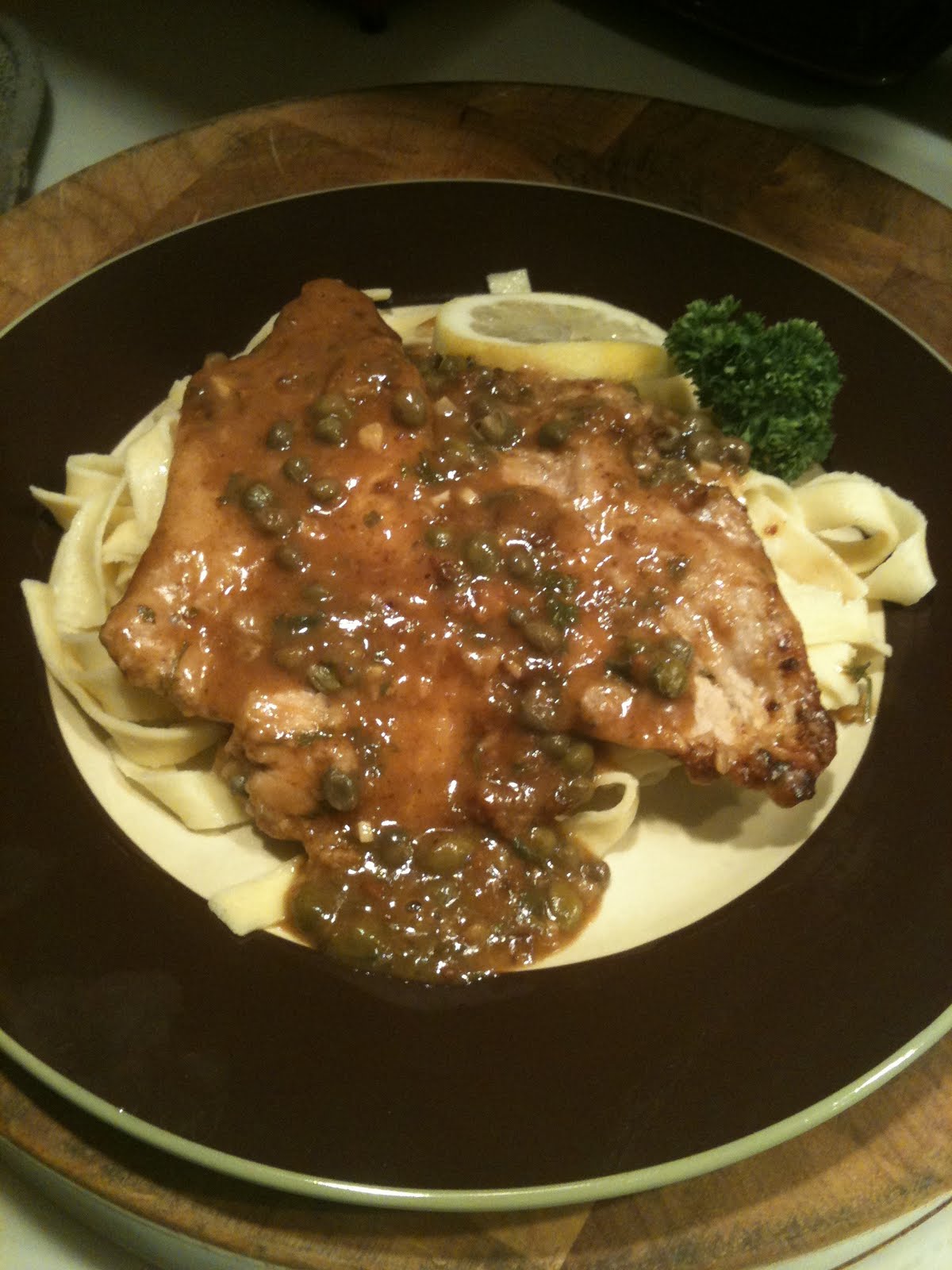 The Swedish Chef Veal Piccata