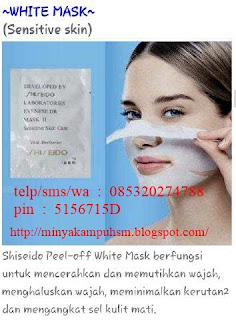 shiseido white mask untuk perawatan kulit wajah