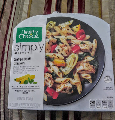 PRODUCT REVIEW - HEALTHY CHOICE SIMPLY STEAMERS Grilled Basil Chicken