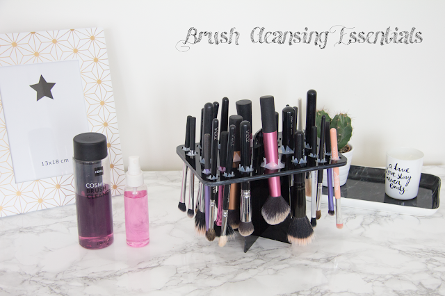 makeup brush cleansing cleanser tree drying