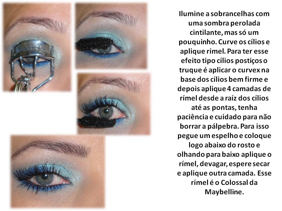 Mais Um Blog De Maquiagem TUTORIAL AZUL KATY PERRY SMURFS