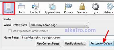 remove-isearch-claro-searchcomfromfirefox