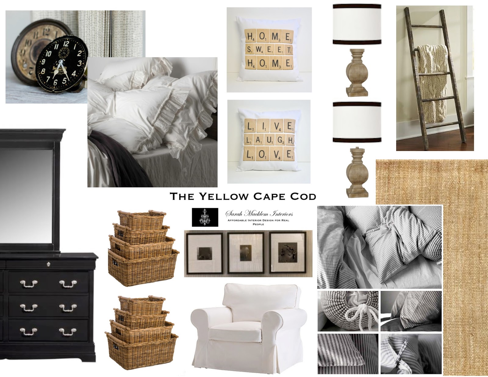 The Yellow Cape Cod: Vintage Collector's Master Bedroom