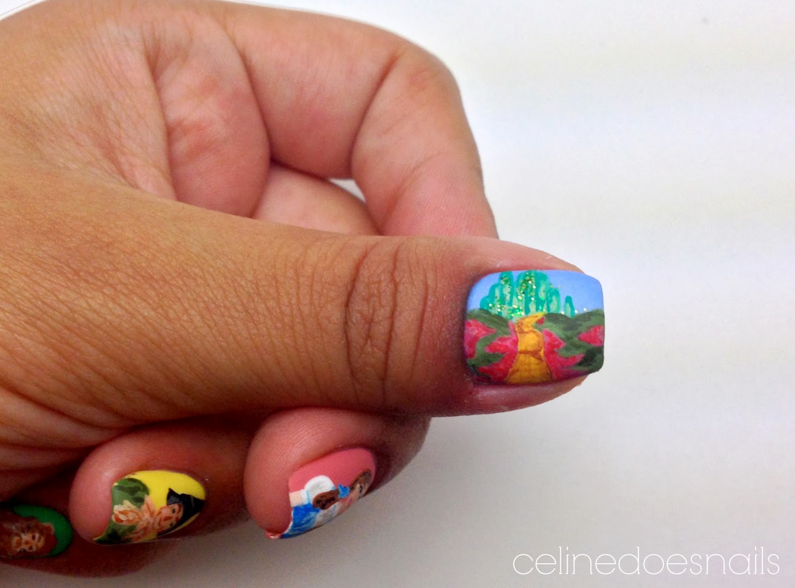 Nails By Celine: Wizard of Oz Nail Art