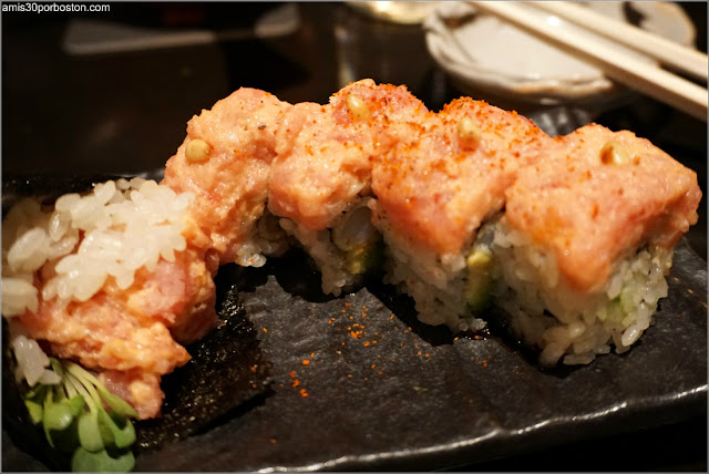Menú Dine Out Pabu Boston: Kens Roll Menú Dine Out Pabu Boston: Kens Roll