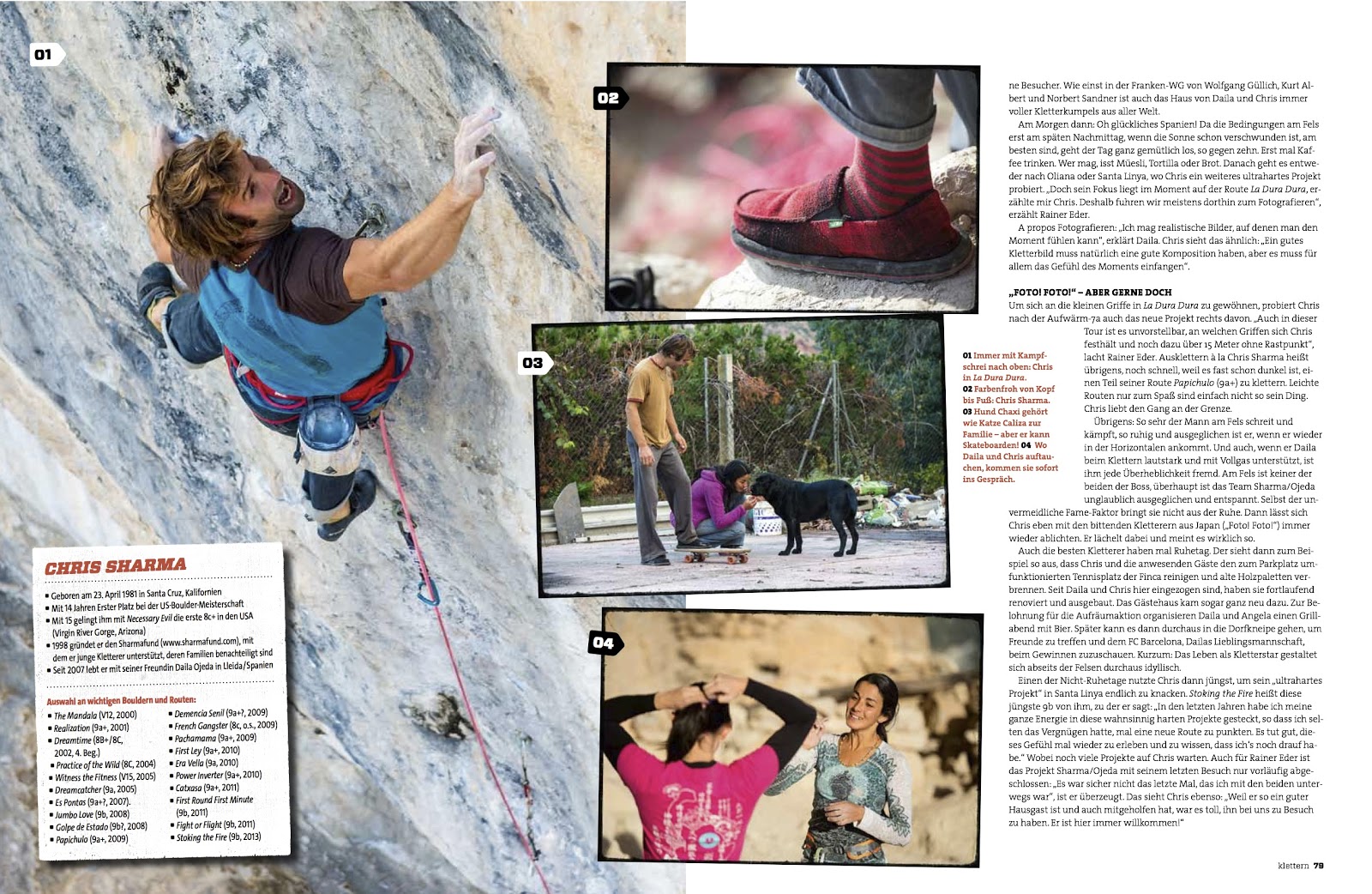 daila ojeda Klettern Magazine