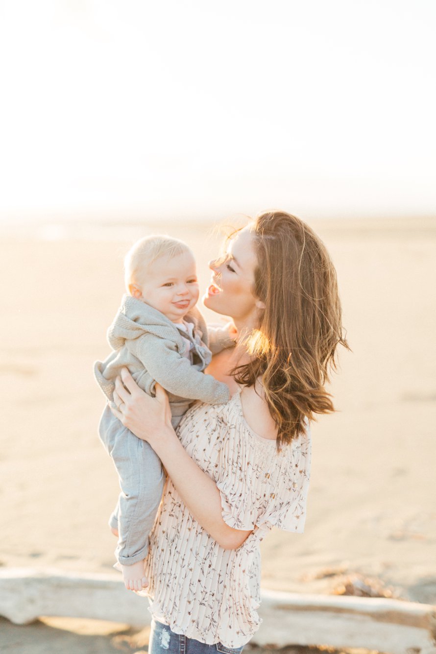 Beach Family Photo Session-Seabrook Photographers-Something Minted Photography