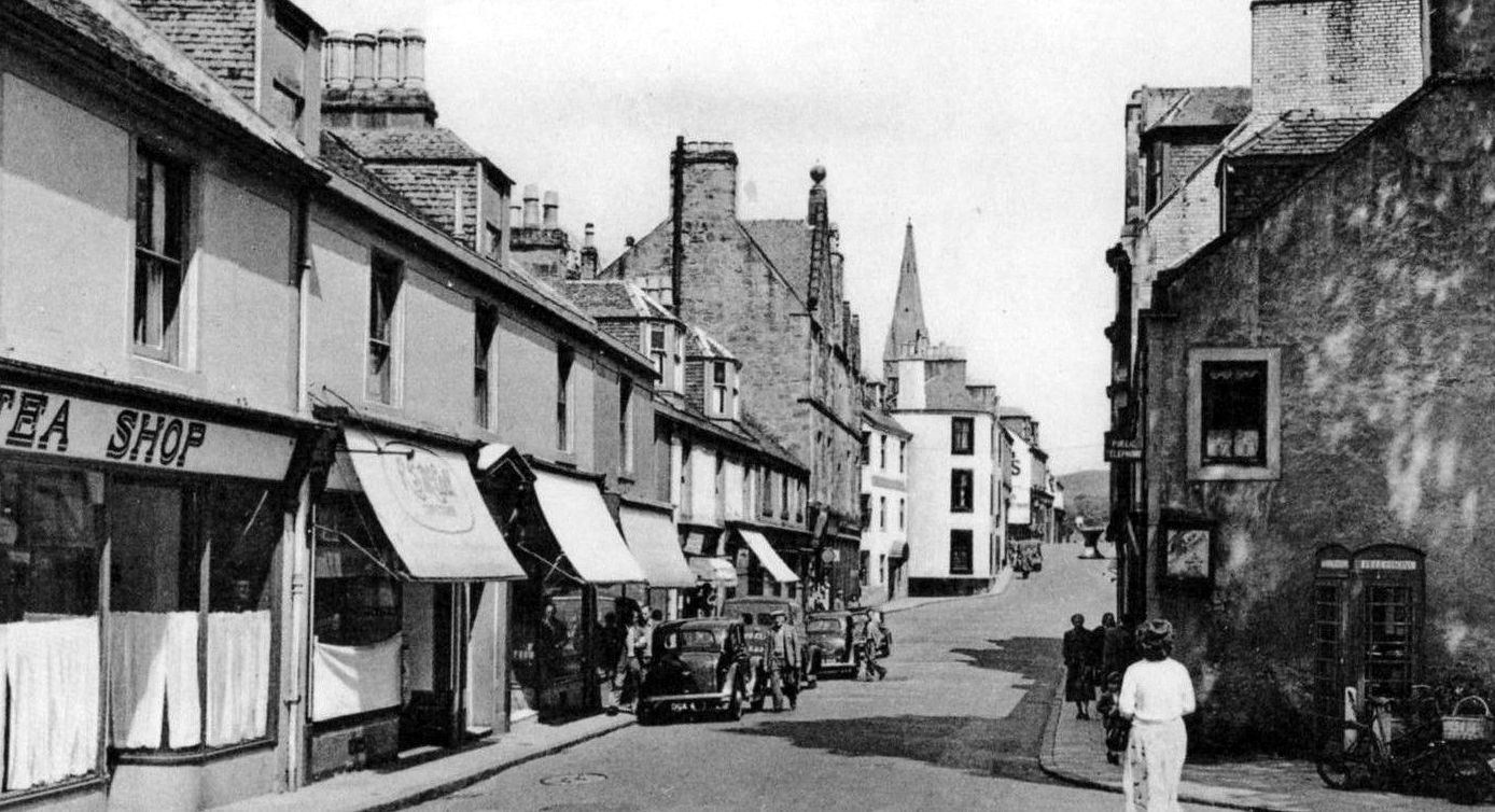 Tour Scotland Old Photograph West Kilbride Scotland