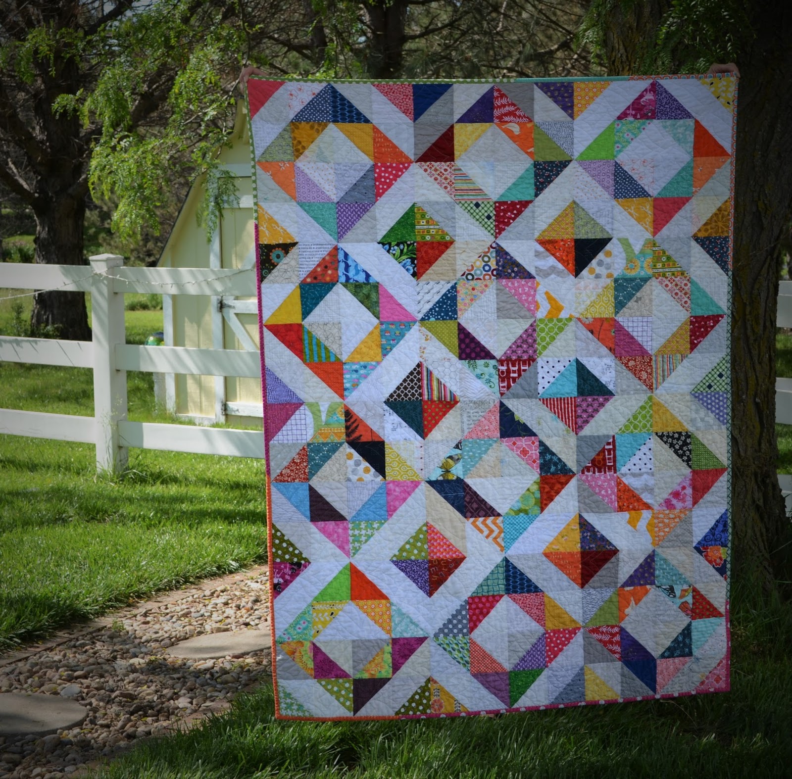 Omaha Modern Quilt Guild Raffle Quilt!