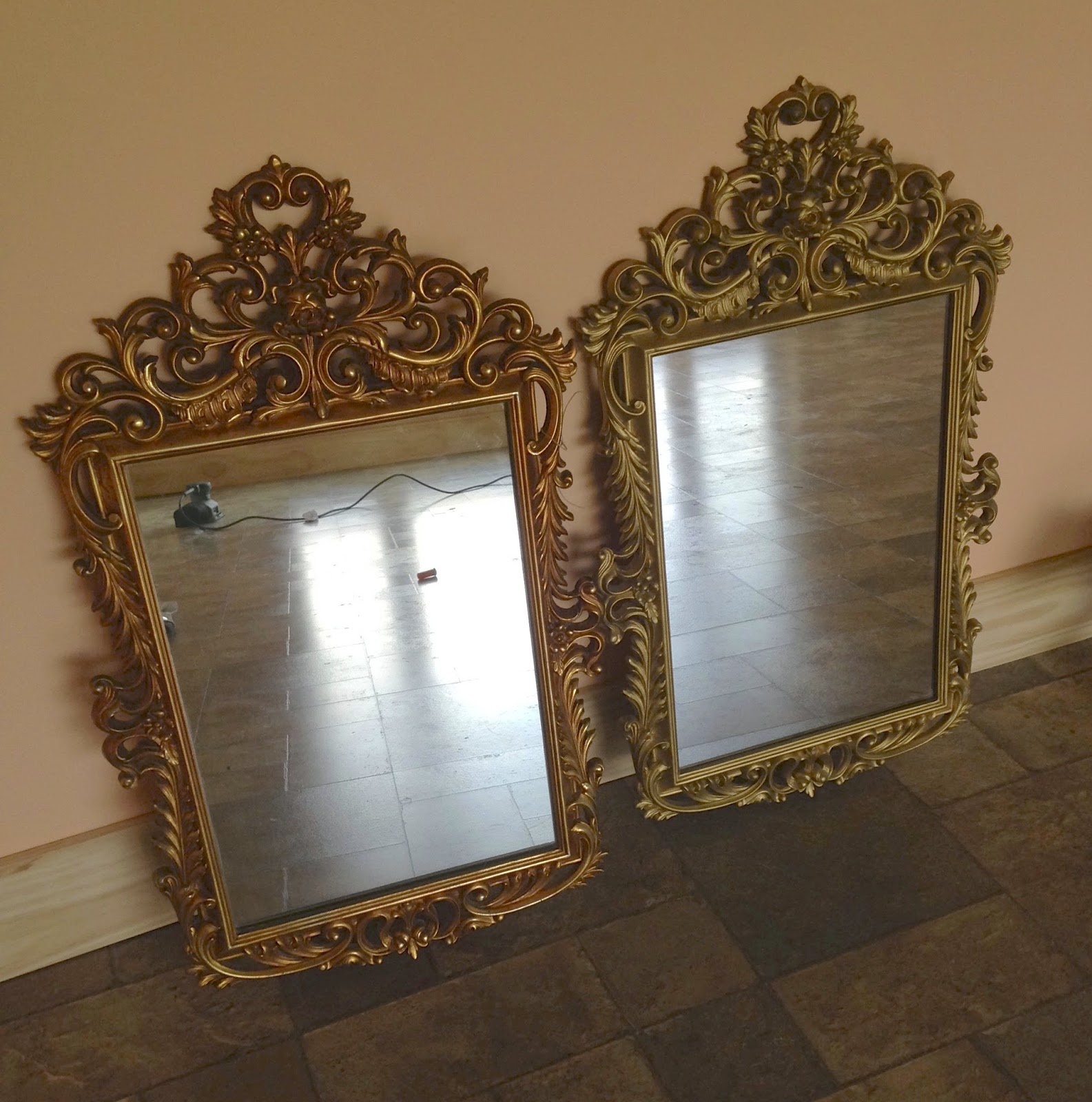 BK Monet: My DIY Shabby Chic Mirror Project