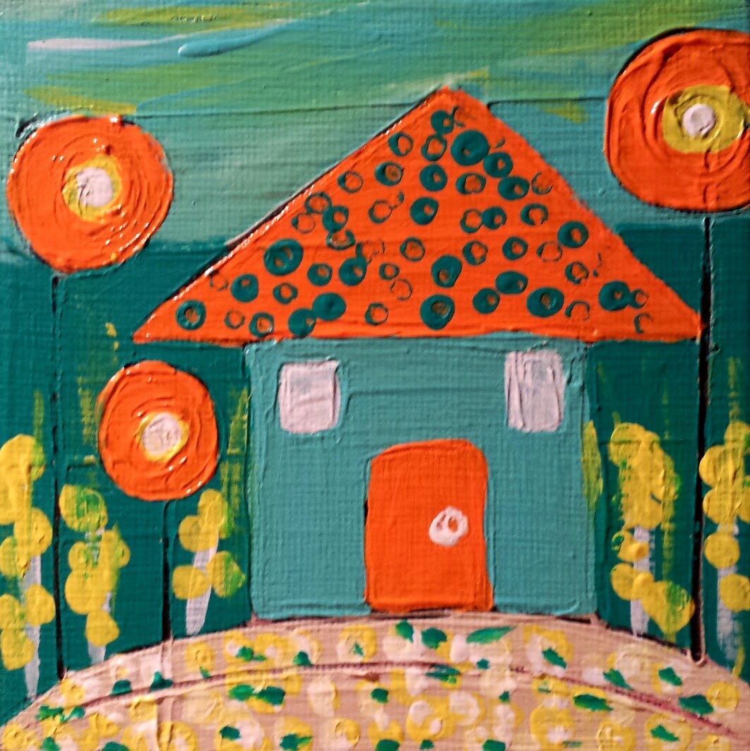 Christy Tremblay Art A Painted House A Day Daily House Paintings A