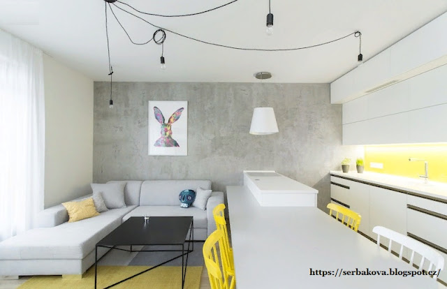 Дизайн интерьера квартиры молодой девушки приятный и полный воздуха