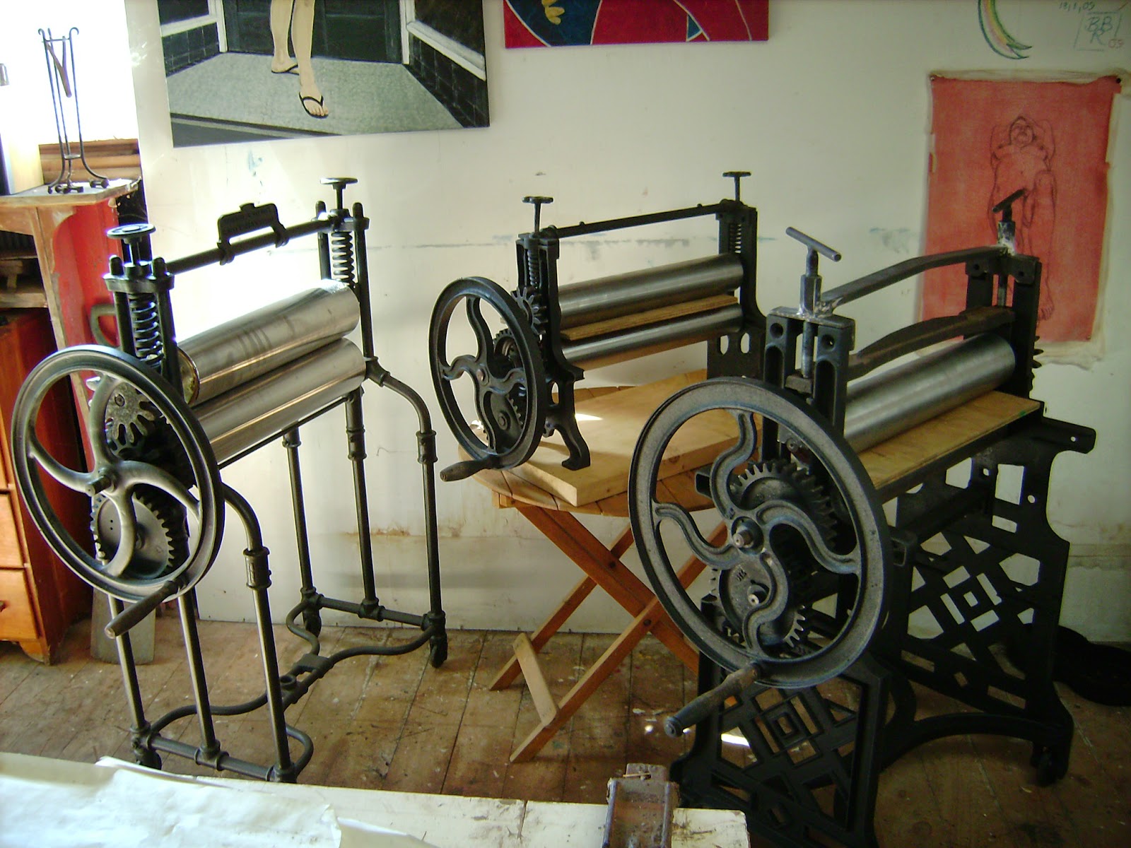 Johnny Mulvay Classic Etching Presses Number Two Model