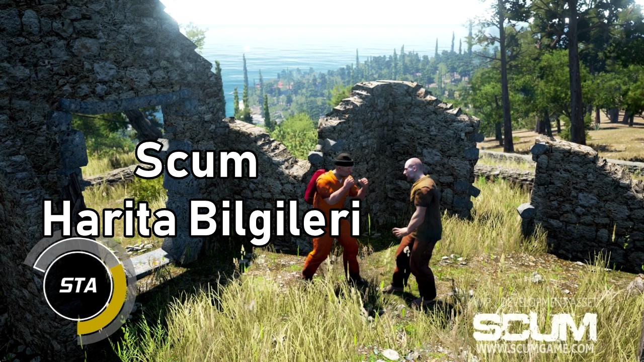 Scum Haritasi ve Scum Önemli Yerler Scum Harita ve Scum Önemli Yerler