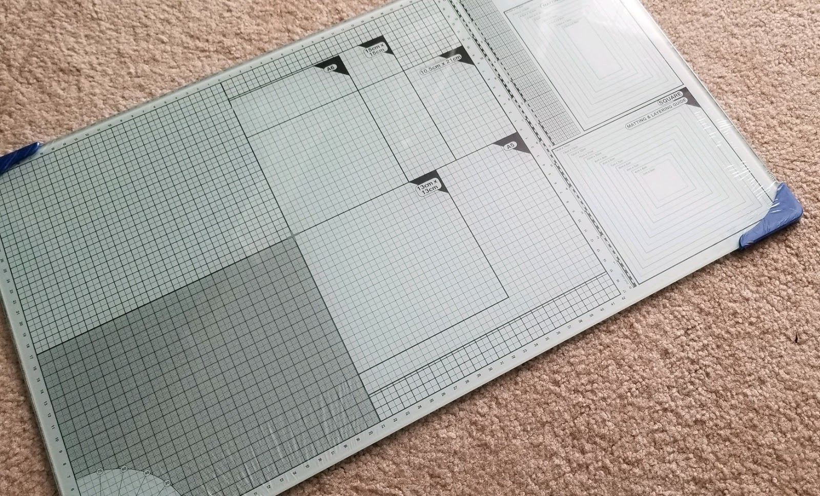 The DoodleBLOG Tonic Studios Surfaces A3 Glass Cutting Mat