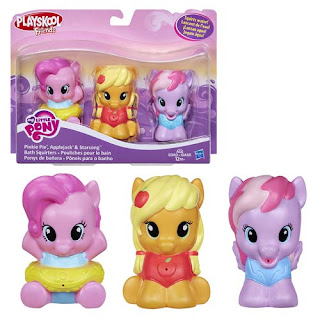 My Little Pony Bath Fun Water Squirters 3 Pack Pinkie Pie Applejack & Starsong 