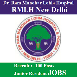 RMLH New Delhi Admit Card 2017 | 100 Posts | Junior Resident Jobs | Sarkari Naukri Dr. Ram Manohar Lohia Hospital, RMLH New Delhi, RMLH, freejobalert, RMLH Admit Card, Admit Card, rmlh logo