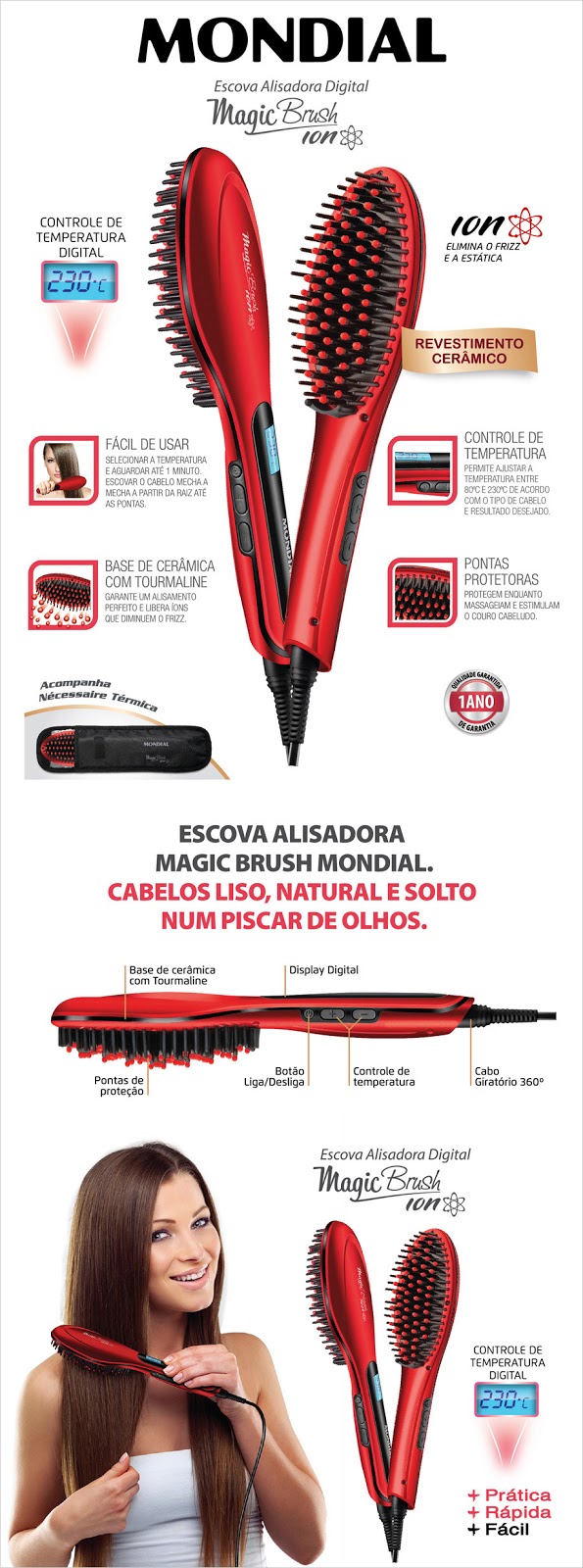 escova alisadora funciona