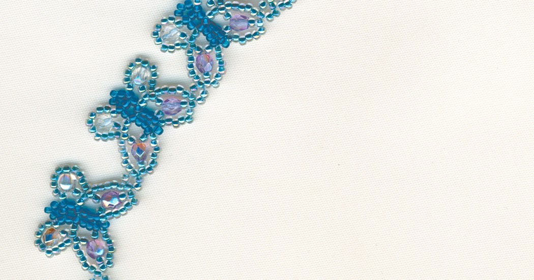 Bead Patterns and Ideas The original Butterfly necklace tutorial by