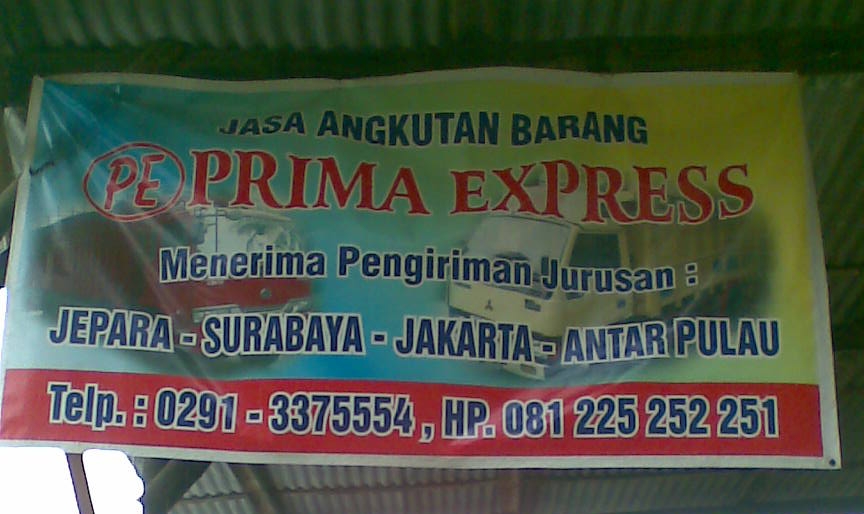 EKSPEDISI PRIMA EXPRESS JASA TRANSPORTASI ANGKUTAN " EKSPEDISI PRIMA