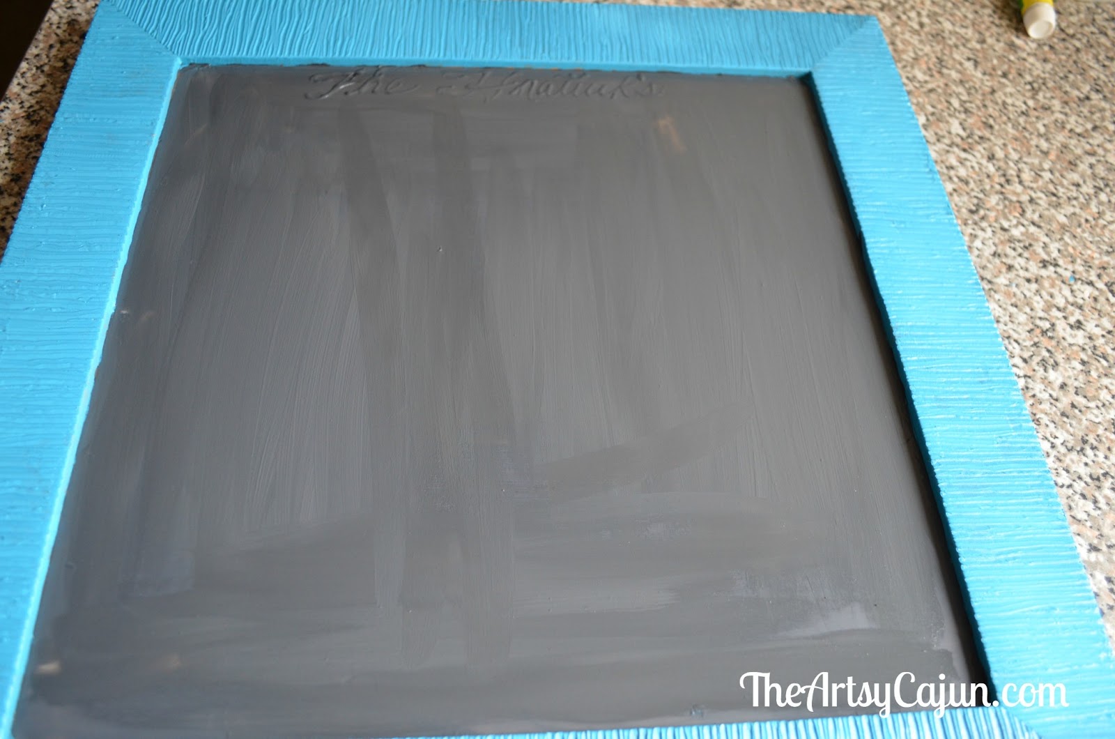 DIY How to make your own chalkboard The Artsy Cajun