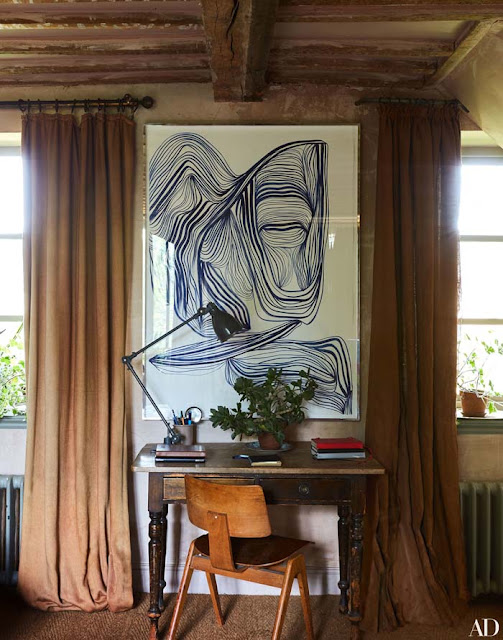 Down-on-the-farm boho home décor, British-style - desk BoHoHome.com @bohosusan