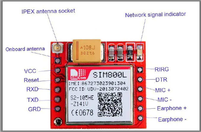 sim 210 распиновка