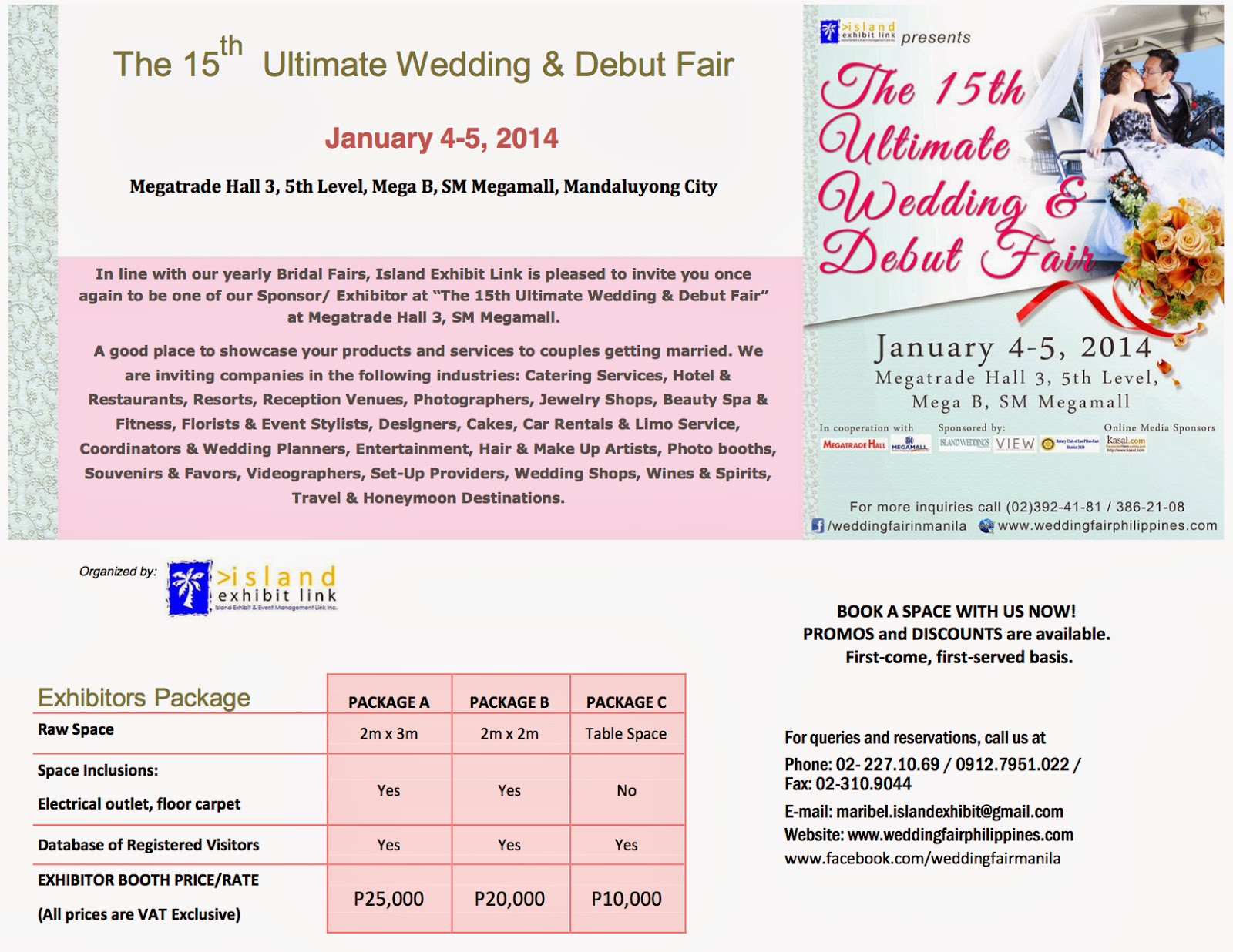 Wedding Planner Rates Diamond Hotel Wedding Package Rates Tbrbinfo