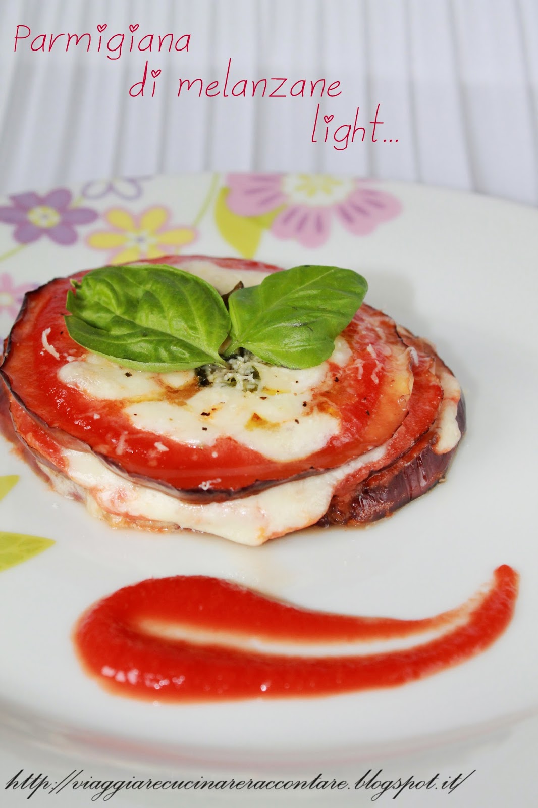 parmigiana light per rimanere in forma senza rinunciare al gusto