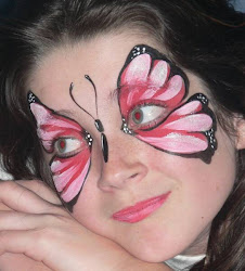 butterfly makeup face easy simple painting tutorial op paint halloween cool paintings looks butterflies faces pretty fairy designs facepaint papillon