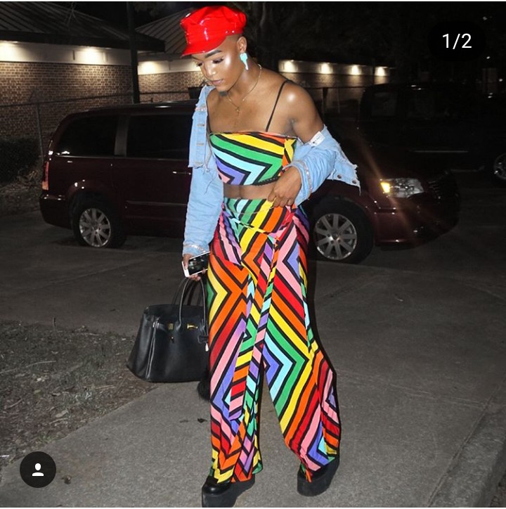 Check out this interesting photos of a black American gay makeup artist