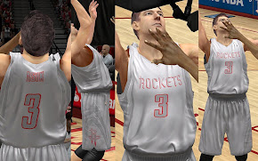 NBA 2K13 Houston Rockets Alternate Jersey Mod