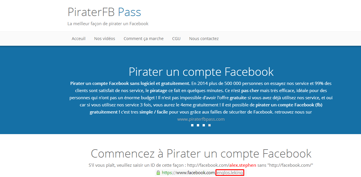 COMMENT PIRATER UN COMPTE FACEBOOK GRATUITEMENT ET FACILEMENT