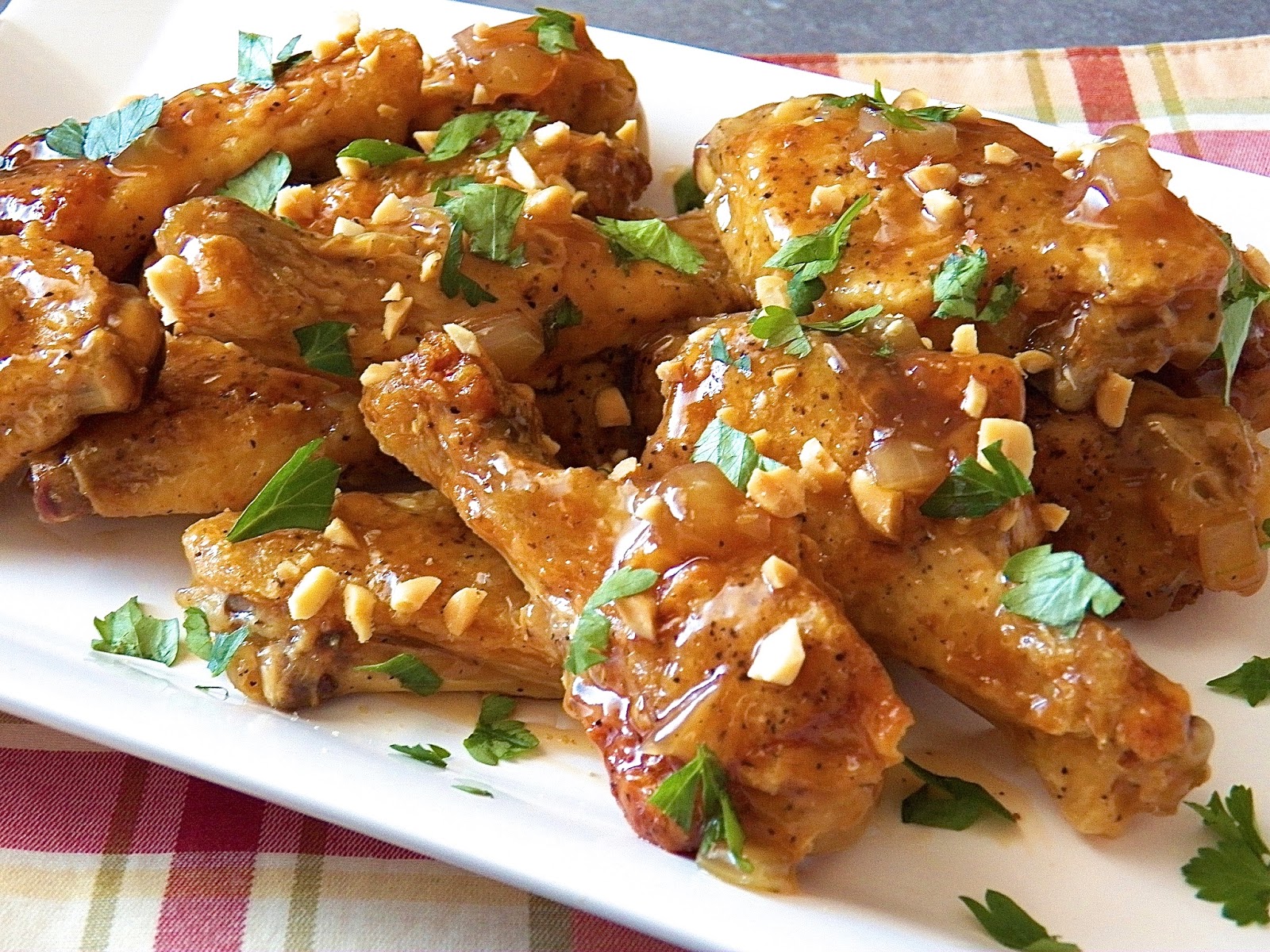 HONEY BEER GLAZED WINGS In Good Flavor Great Recipes Great Taste