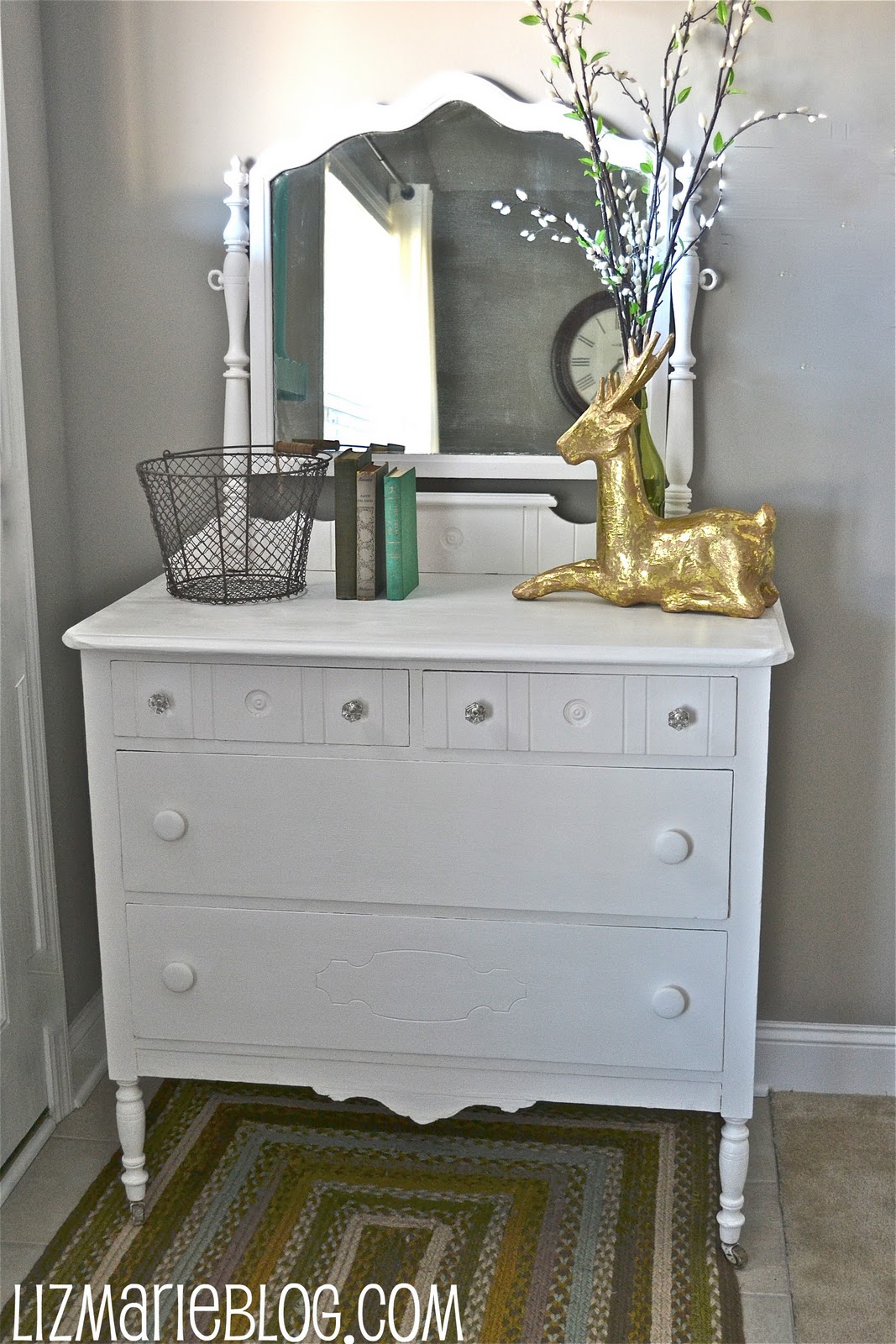 Homemade Chalk Paint Liz Marie Blog