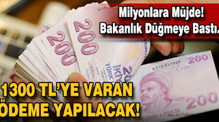 Esnafa 1300 TL işsizlik maaşı