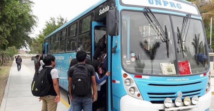 CORONAVIRUS EN PERÚ: Universidad Pedro Ruiz Gallo (UNPRG) puso a disposición sus unidades de transporte a personal de salud CORONAVIRUS EN PERÚ: Universidad Pedro Ruiz Gallo (UNPRG) puso a disposición sus unidades de transporte a personal de salud