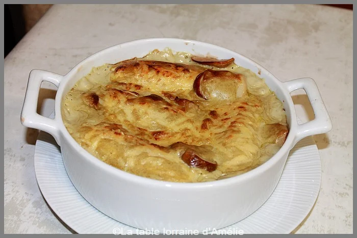 LA TABLE LORRAINE D'AMELIE: Quenelles de volaille sauce crémeuse aux
