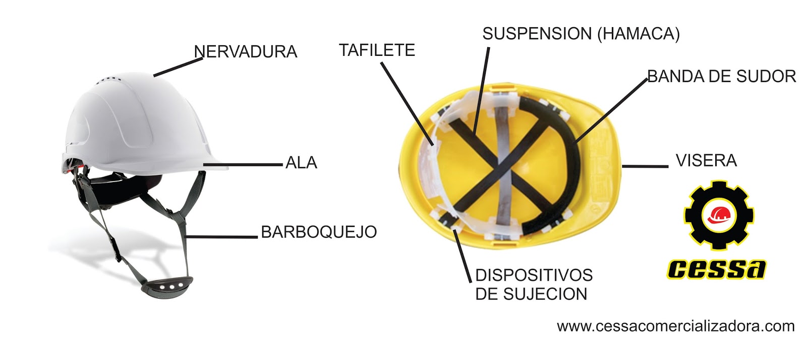 Equipo de protección personal e industrial Protección a la cabeza