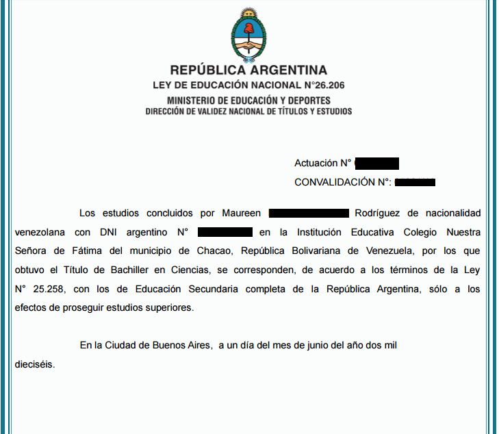 Lista 104+ Imagen De Fondo Tasa Homologacion Y Convalidacion De Titulos Lista 104+ Imagen De Fondo Tasa Homologacion Y Convalidacion De Titulos