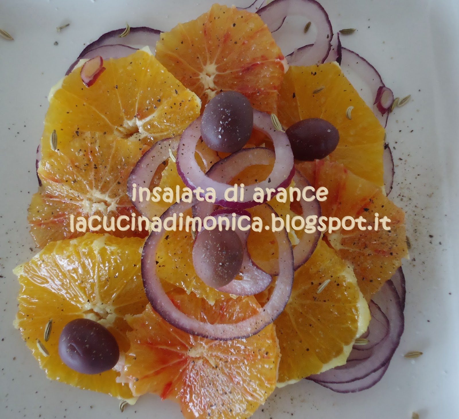 insalata di arance