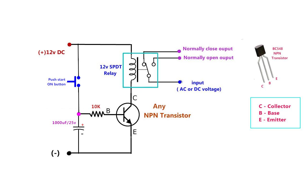 6v Power Supply With 12v Relay Power Supply Diagram And Circuit