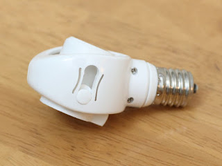 斜め付けダウンライト用「ムサシ RITEX 【E17 LED電球専用】 可変式ソケット 屋内用 DS17-10」