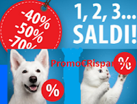 ''Saldi invernali 2019'' per i nostri amici animali: sconti fino al 70% Logo ''Saldi invernali 2019'' per i nostri amici animali: sconti fino al 70%