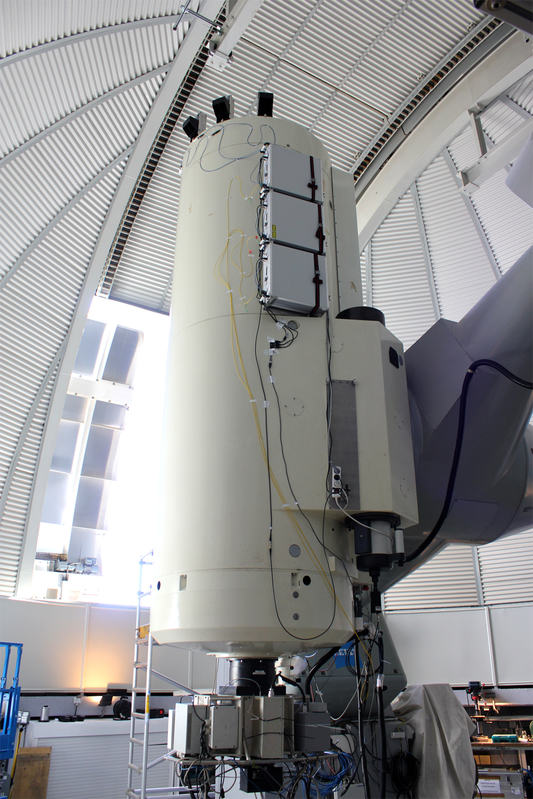 Links Through Space The mighty Optical Ground Station Telescope, Tenerife, Canary Islands