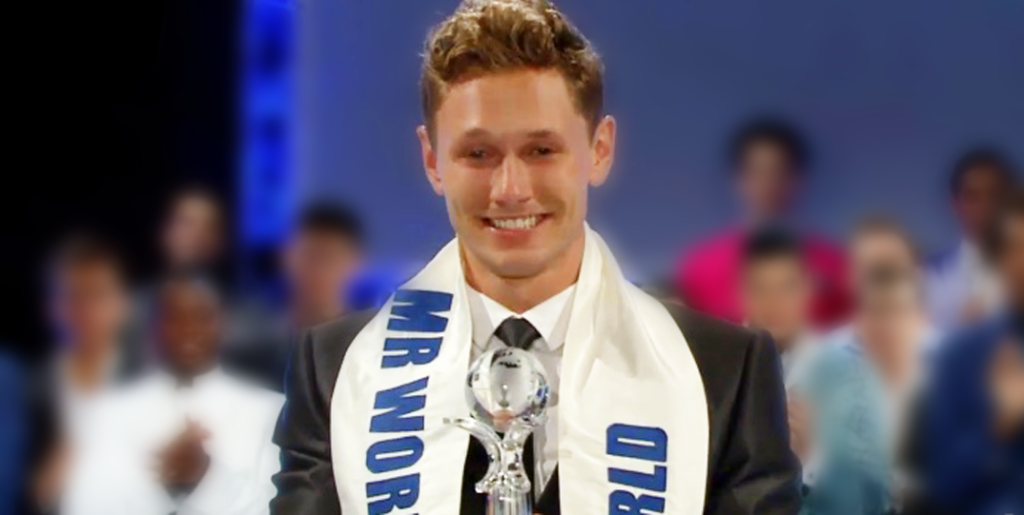 Mr World 2014 title holder Nicklas Pedersen