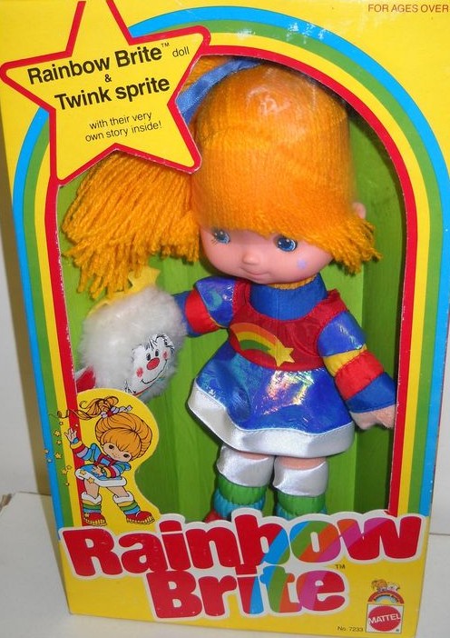 SPRINKLES AND PUFFBALLS Vintage Rainbow Brite SPRINKLES AND PUFFBALLS Vintage Rainbow Brite